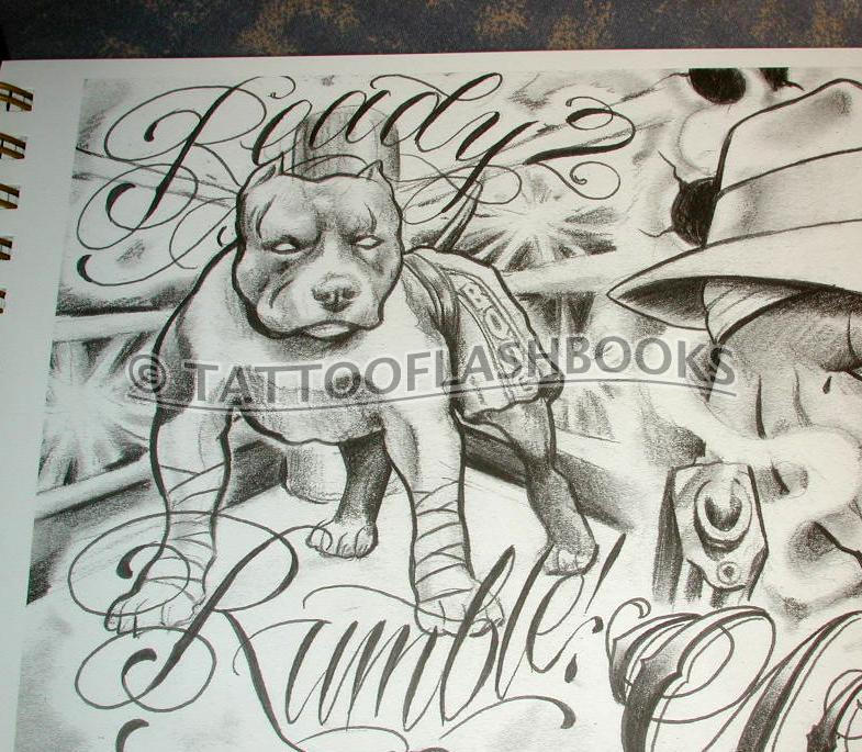 tattooflashbookscom Miki Vialetto Boog From the Street with Love