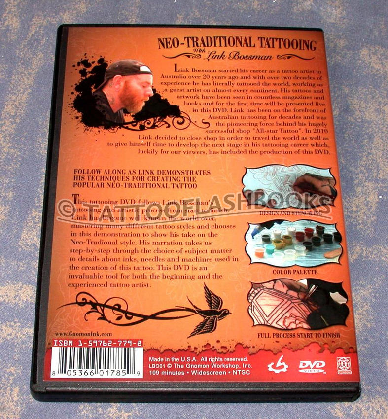 NeoTraditional Tattooing DVD by Link Bossman