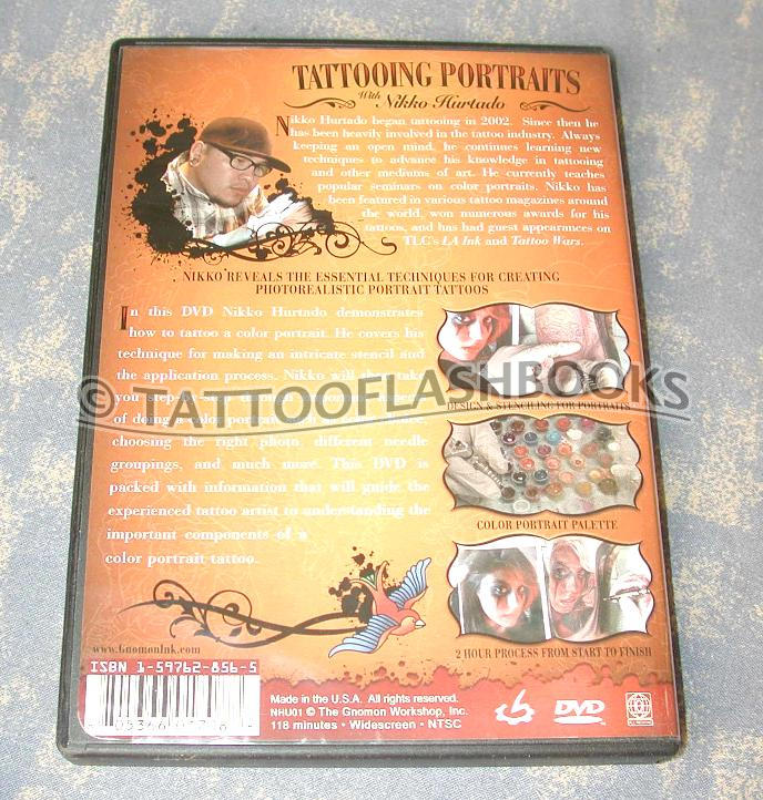 Tattooing Portraits with Nikko Hurtado DVD. by Nikko Hurtado