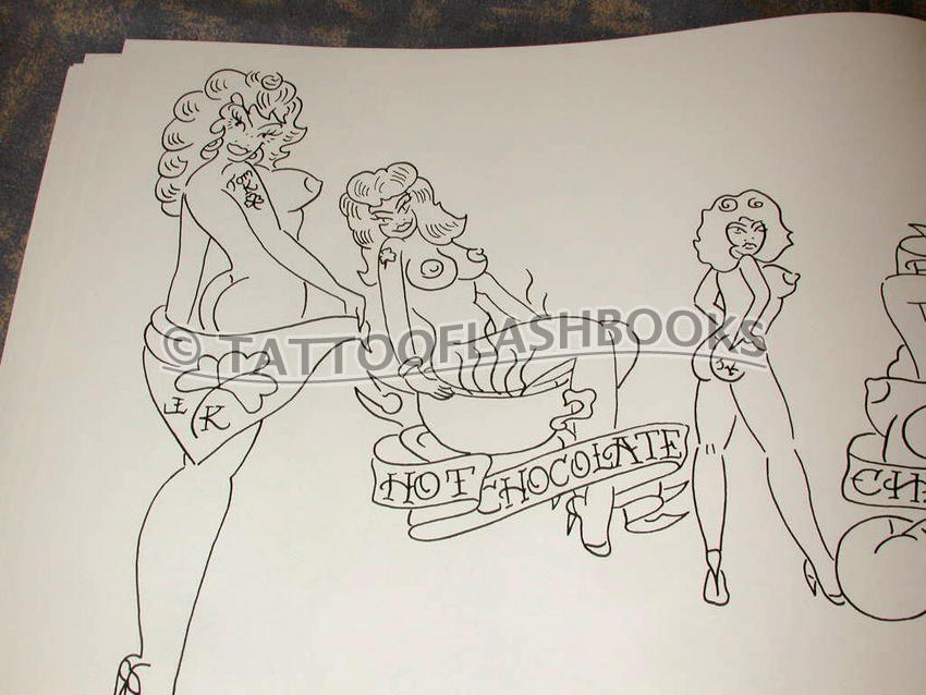 Tattoo Flash Collection. by Bill Loika. One of the nicest tattoo books 