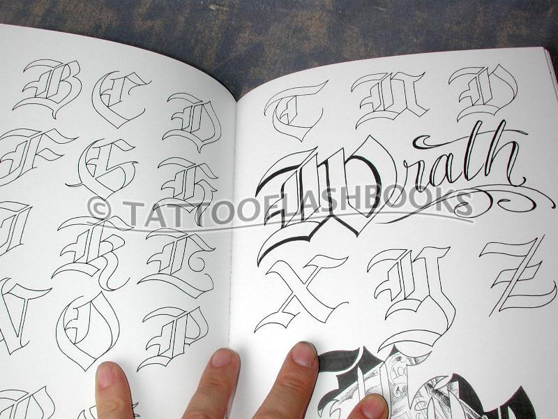 gangster cursive tattoo fonts