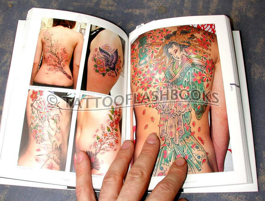 tattooflashbooks.com - Fujimi Mook - Tattoo Design Book: Flowers & Plants 