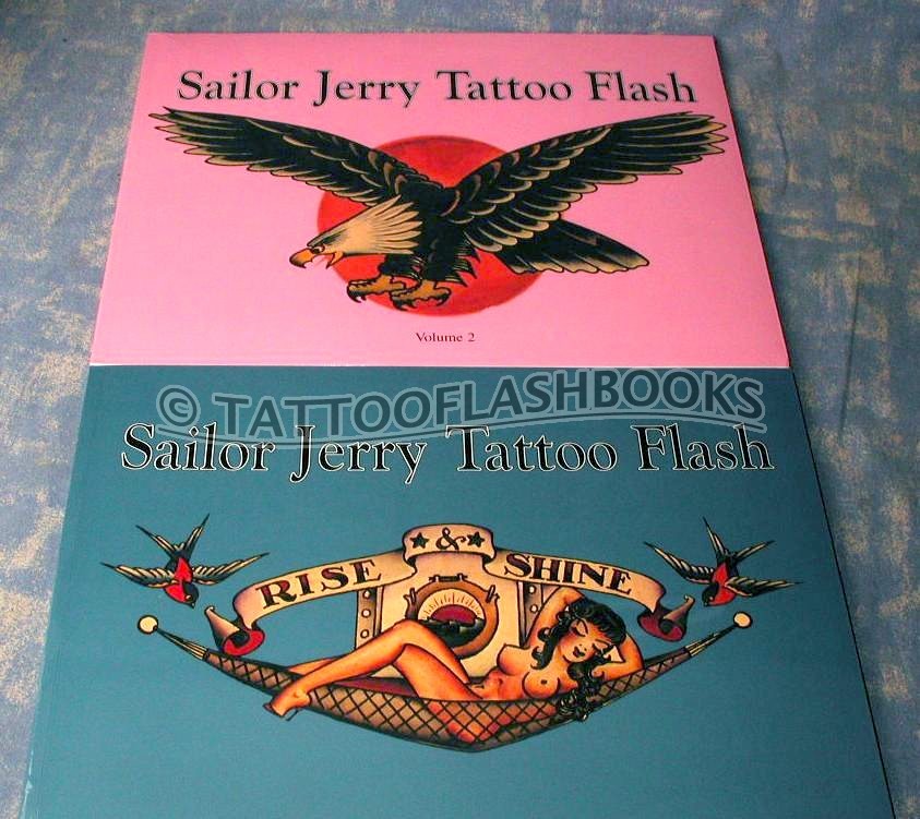 2021超人気 洋書 刺青 Sailor Jerry Tattoo Flash Vol.2