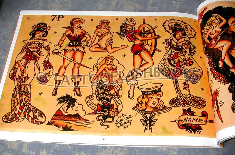 sailor jerry tattoo flash. Sailor Jerry Tattoo Flash