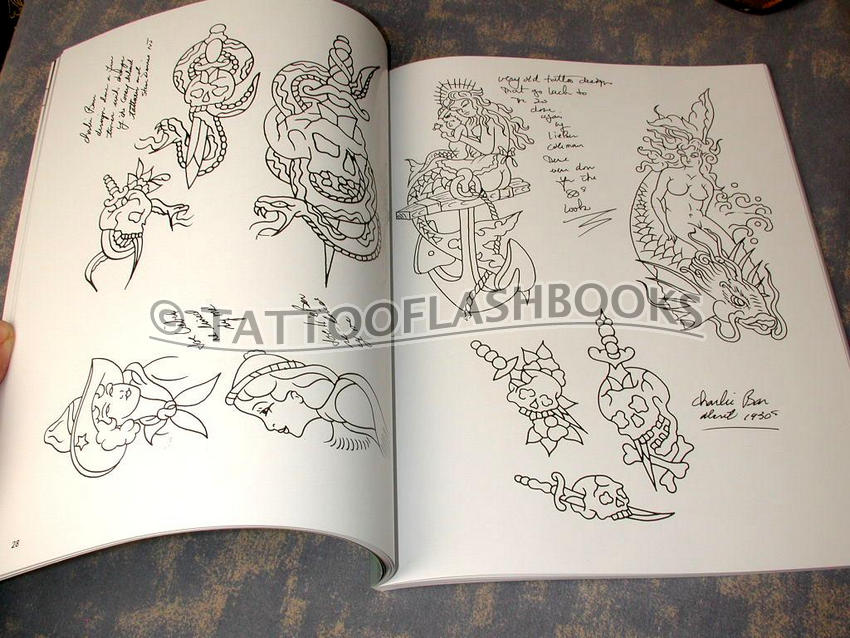 tattooflashbooks.com - Sailor Jerry Swallow - Traditional American Tattoo 