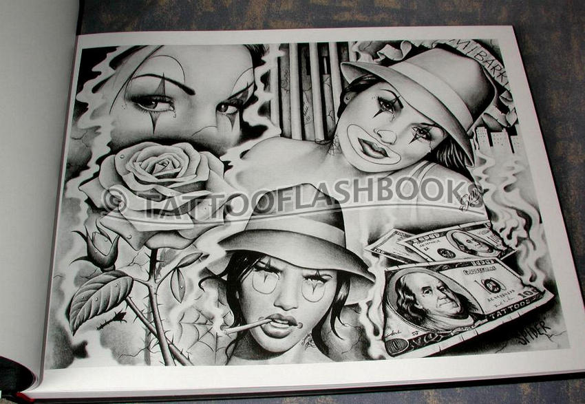 Lowrider Tattoo Flash Art