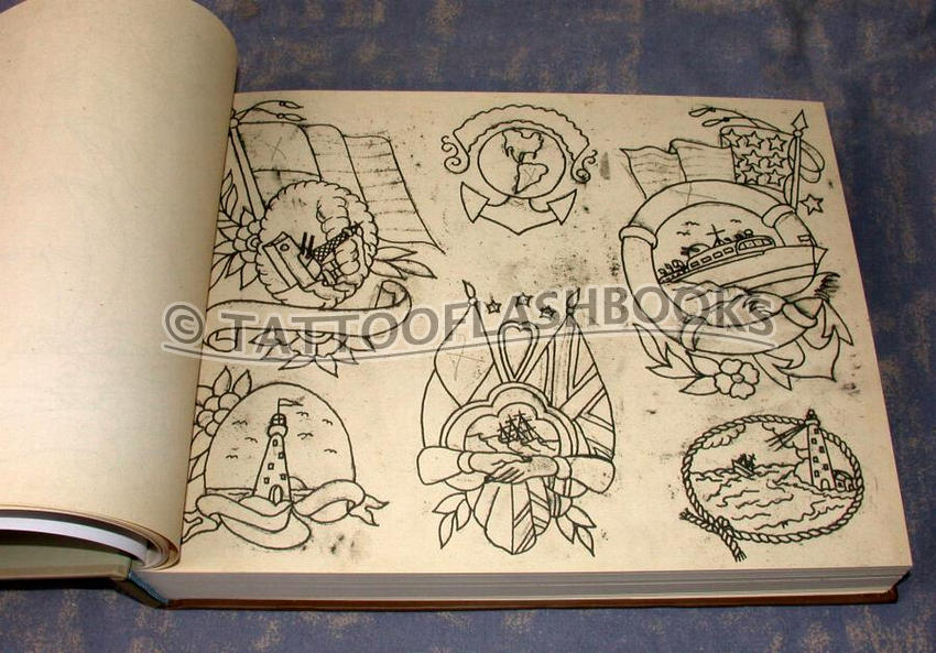 tattooflashbooks.com - Charlie Wagner - Flash from the Bowery